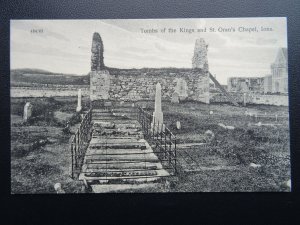 Scotland Mull ISLE OF IONA Tombs of The Kings - St. Oran's Chapel c1905 Postcard