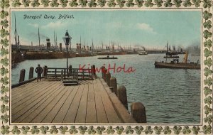 Postcard Donegall Quay Belfast Ireland