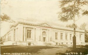 OH, Toledo, Ohio, New Post Office, RPPC