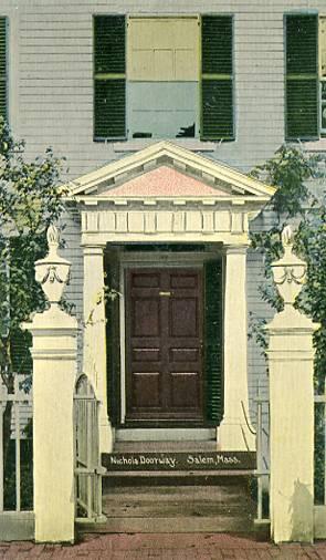 MA - Salem, Nichols Doorway