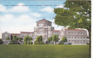 Oregon Corvallis Men's Dormitory Oregon State College 1945