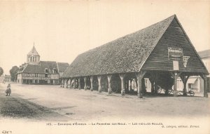 La Ferrière-sur-Risle Les Vieilles Halles Évreux France Postcard G. Lebigre