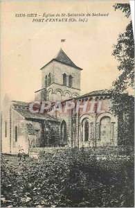 Postcard Ancient Church of St Saturnin Sechaud Port Envaux Ch Inf