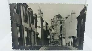 Vintage Rp Postcard Hill Street and St Clements Church Hastings Real Photo 1963