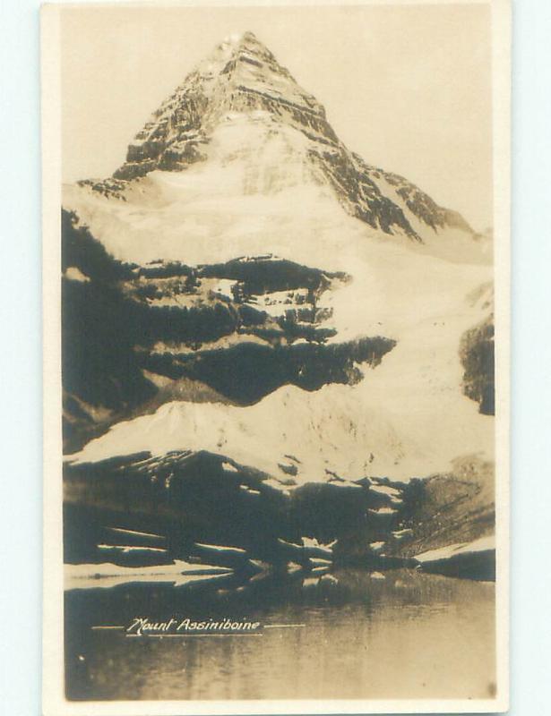 old rppc NICE VIEW East Kootenay - By Invermere & Radium Hot Springs BC W0898