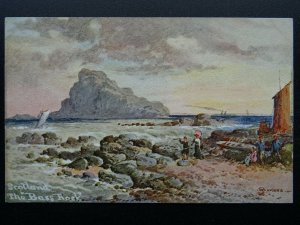 Scotland THE BASS ROCK c1906 Postcard by Misch & Stock