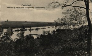 Netherlands Oosterbeek Driel Vanaf Uitspanning Westerbouwing Postcard 08.50