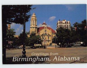 Postcard Greetings from Birmingham, Alabama