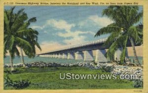 Overseas Highway Bridge - Key West, Florida FL