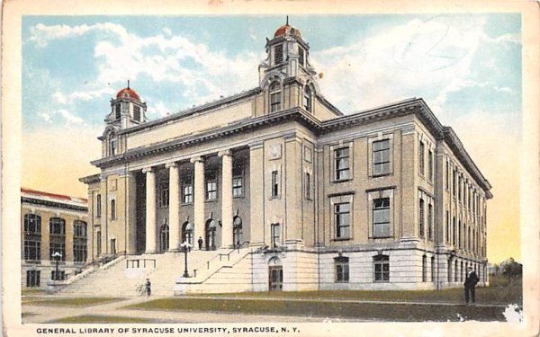 General Library of Syracuse University New York  