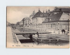 Postcard L'Hôtel-Dieu, Troyes, France