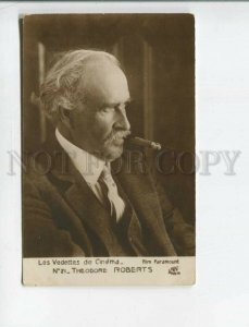 472630 Theodore ROBERTS American FILM stage actor w/ CIGAR PHOTO Paramount