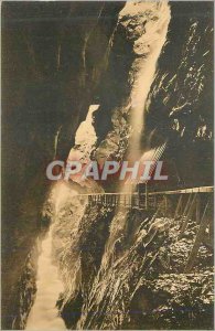 Postcard Old Mitte der Taminaschlucht bei Bad Pf?fers