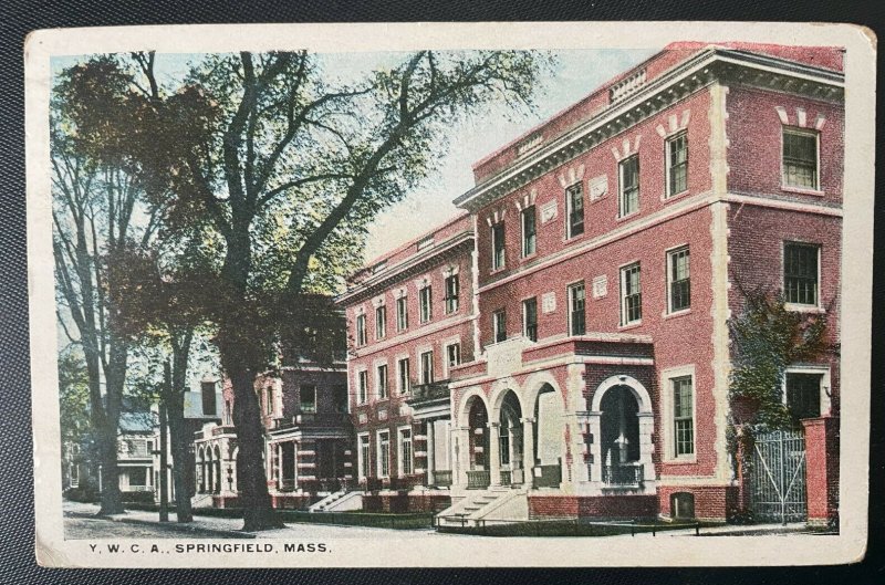 Vintage Postcard 1920 Y.W.C.A. Springfield, Massachusetts (MA)