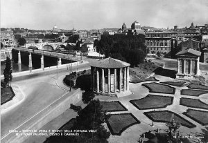 Tempio di Vesta   Roma, Rome, Italy, real photo 