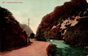 Utah Ogden Scene In Ogden Canyon