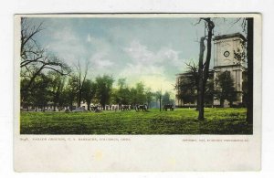 1904 Parade Grounds, U.S. Barracks,Columbus, Ohio UDB Postcard