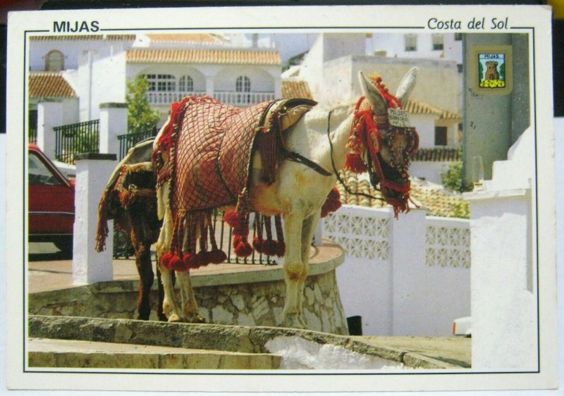 Spain Mijas Burro Taxi - posted