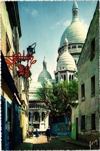 CPM PARIS le Sacre-Coeur rue du Chevalier de la Barre (1242549)