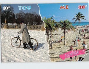 Postcard Florida Weather Humor Card Florida USA