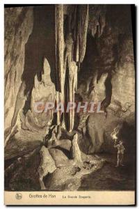 Old Postcard From Han Caves The Great Draperle