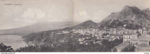 TAORMINA, Italy, 1900-10s ; Bi-Fold Panorama