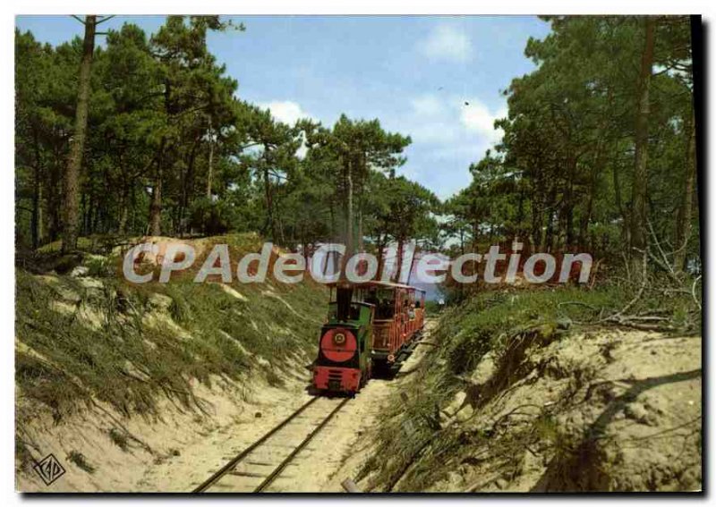 Modern Postcard Little Tourist Train Oleron