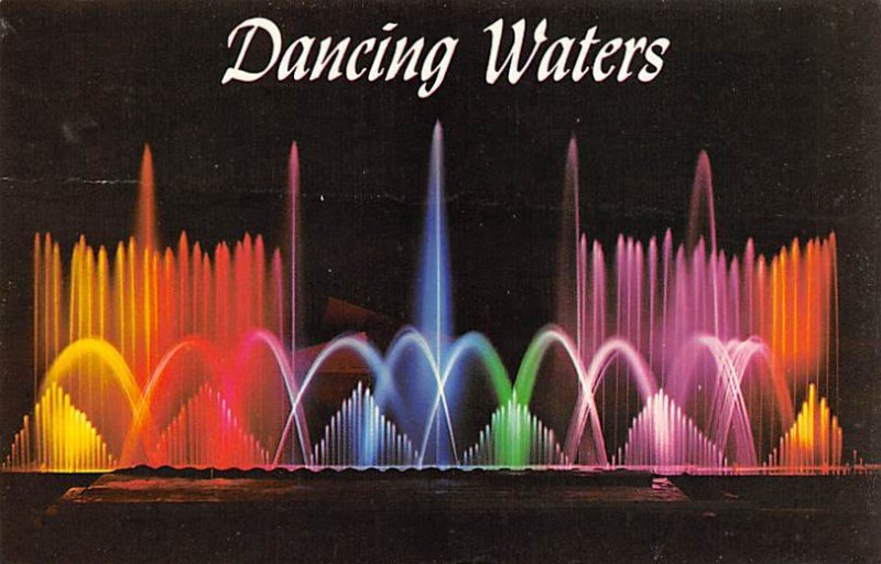 The Dancing Waters Tommy Bartlett Water Ski Show - Wisconsin Dells, Wisconsin...