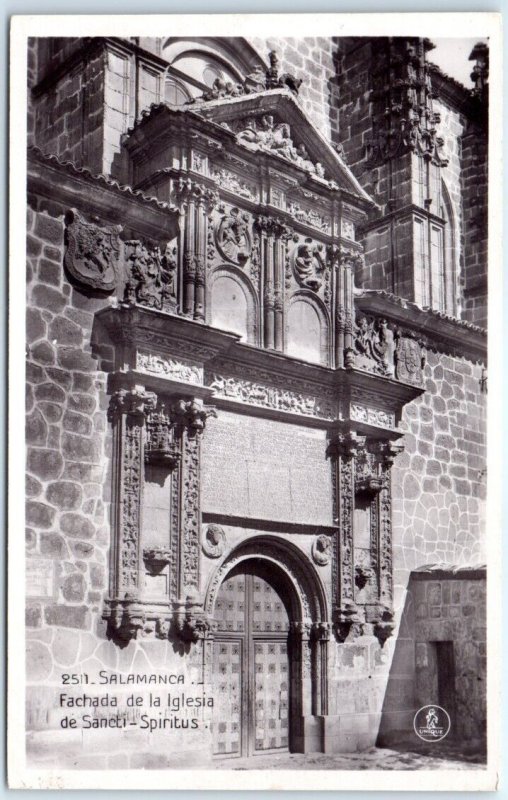 M-95036 Façade of Church of Sancti Spiritus Salamanca Spain