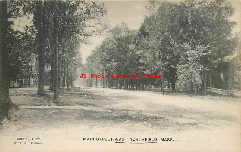 8 Postcards, East Northfield, Massachusetts, Various Views