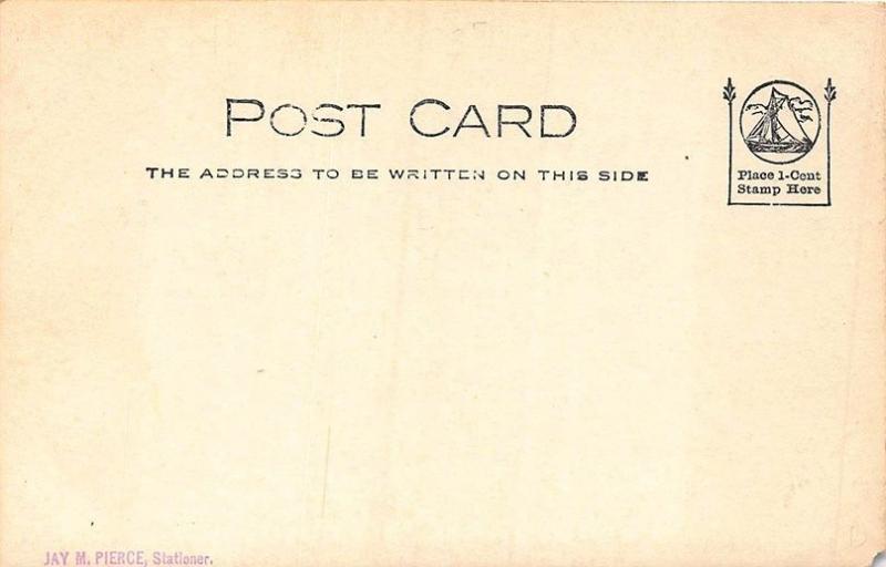 Norridgewock ME Veterans Monument Real Photo Postcard