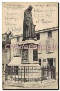 Postcard Old Statue Jean Joinville