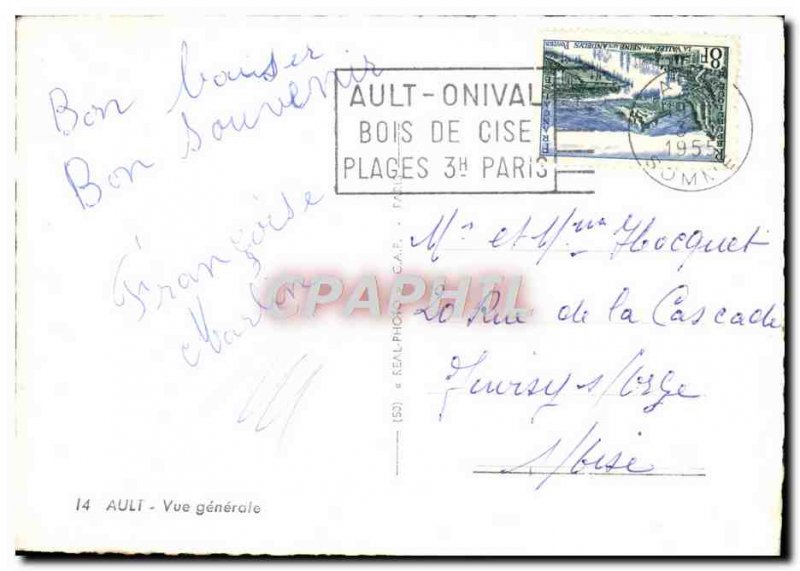 Modern Postcard Ault Vue Generale