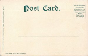 Vtg 1900s Captain Parker Monument Lexington Massachusetts MA Unused Postcard