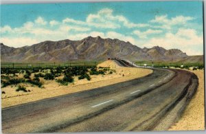 Florida Mountains South of Deming NM Vintage Postcard I34