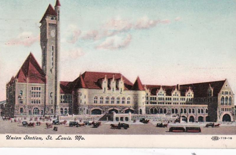 Missouri St Louis Union Station 1910