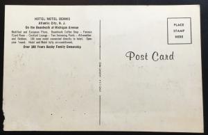 Postcard Unused Hotel/Motel Dennis Atlantic City NJ LB