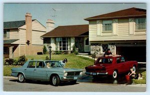 Car Advertising 1960s STUDEBAKER COMMANDER SEDAN - Automobile  Postcard