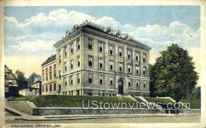 High School in Hannibal, Missouri