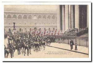 Visit SML Aphonse XIII Paris Old Postcard King climbed the steps of the Pantheon