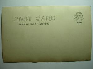 pre-1907 rppc WOMAN RAISES HER DRINKING CUP Postcard y8327