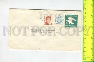 466650 USA embossed stamp Postal Stationery real posted postal COVER