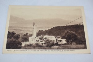 26727c Aix-Les-Bains Gare de Depart du Teleferique du Revard Postcard