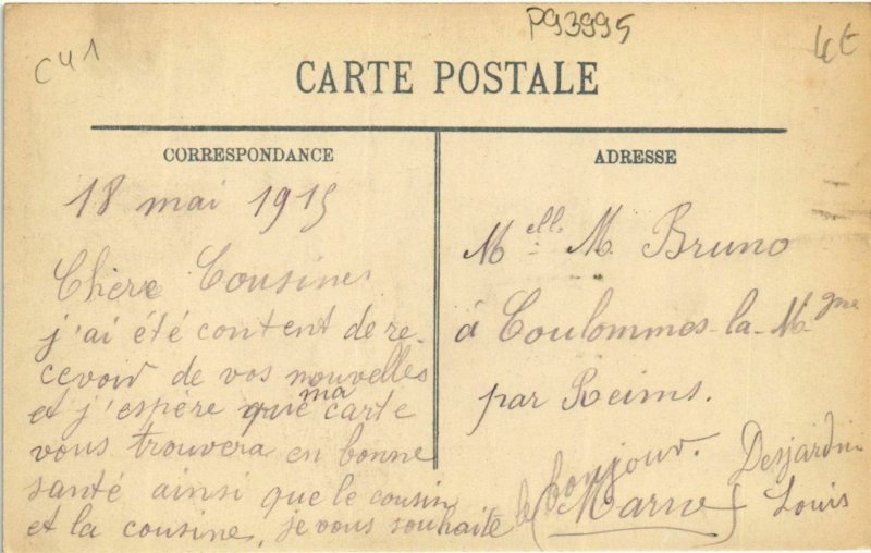 CPA GUINGAMP - Statue de Notre-Dame de Bon-Secours (993995)