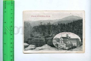 204400 GERMANY Schrammsteine Grosser Winterberg old card