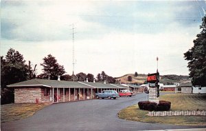 Marietta Ohio 1960 Postcard Motel Reno
