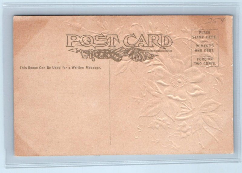 Greetings From GALENA, KS Kansas ~ c1910s Embossed Cherokee County  Postcard