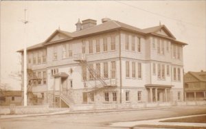 Old Three Story Building 1912 Real Photo