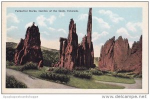 Colorado Colorado Springs Cathedral Rocks Garden Of The Gods