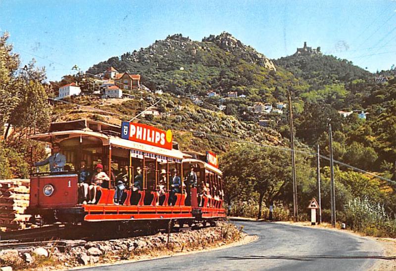 Portugal Old Vintage Antique Post Card Tramway Sintra Postal Used Unknown